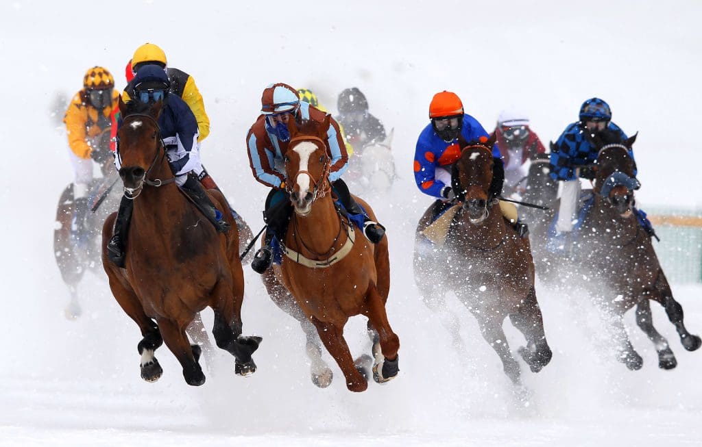 White Turf Horse Racing In St Moritz