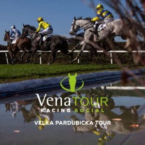 Venatour Racing Social advert promoting their Velka Pardubicka Tour