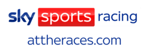Sky Sports Racing and At the Races logo promoting the partnership between them and Venatour Sports Travel